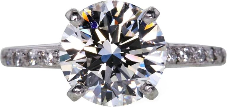 1 Carat Lab Grown Diamond Ring