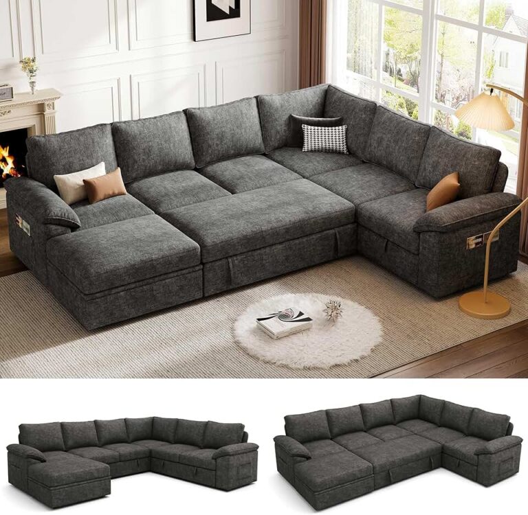 108 Inch Sectional Sleeper Sofa