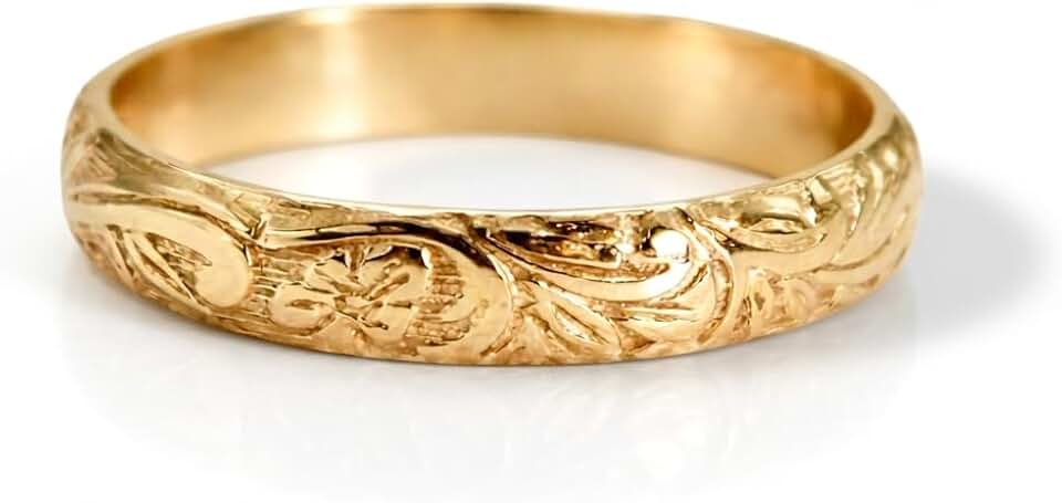 14K Gold Filled Flower Ring