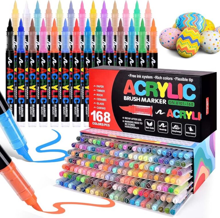 168 Acrylic Paint Markers