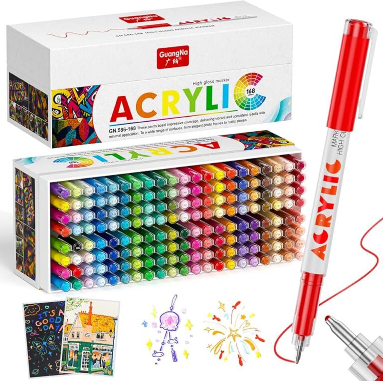 168 Colors Acrylic Paint Markers