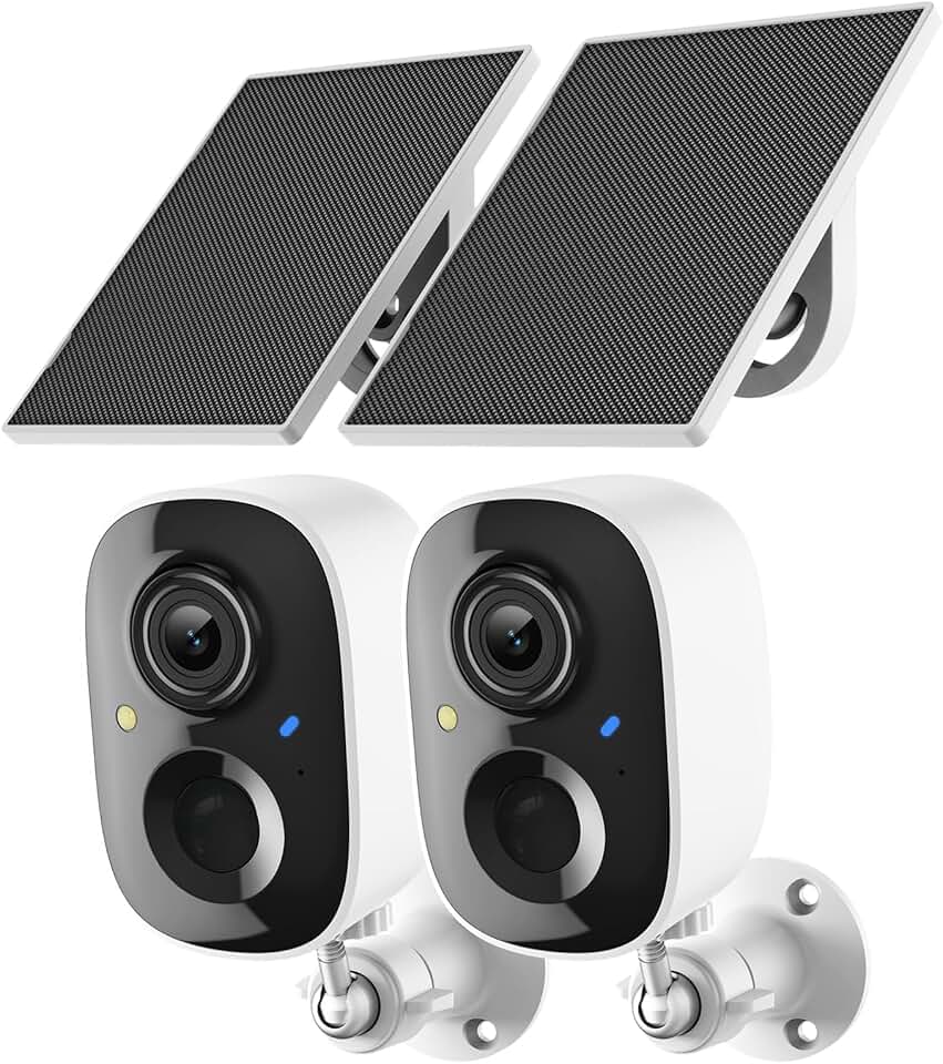 2K Solar Security Camera