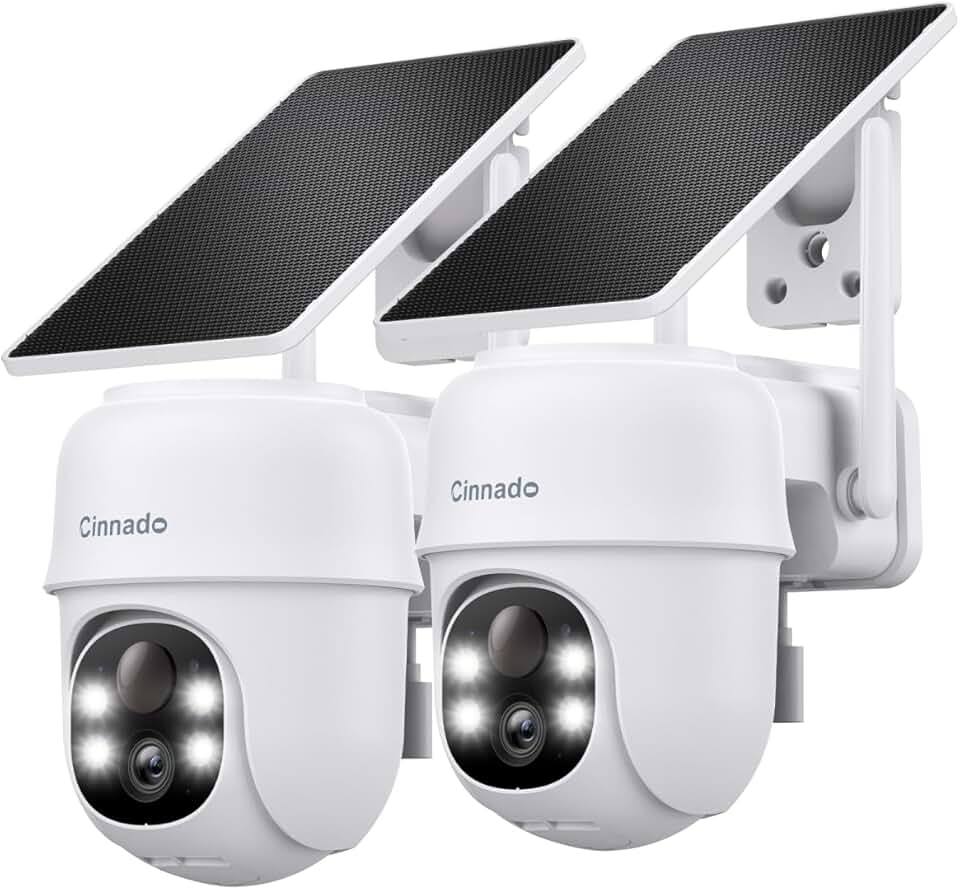 2K Solar Security Camera