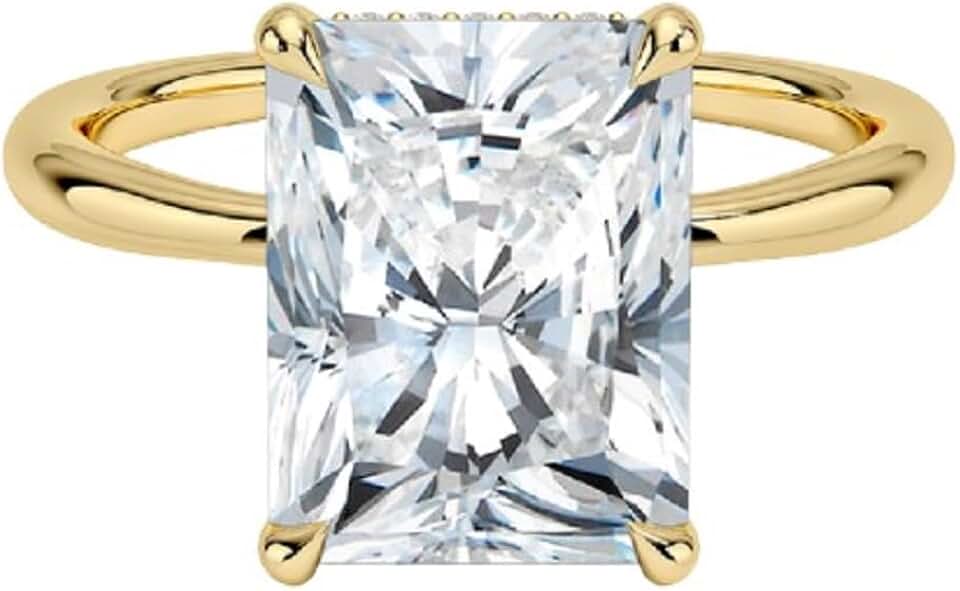 4 Carat Lab Grown Diamond Ring