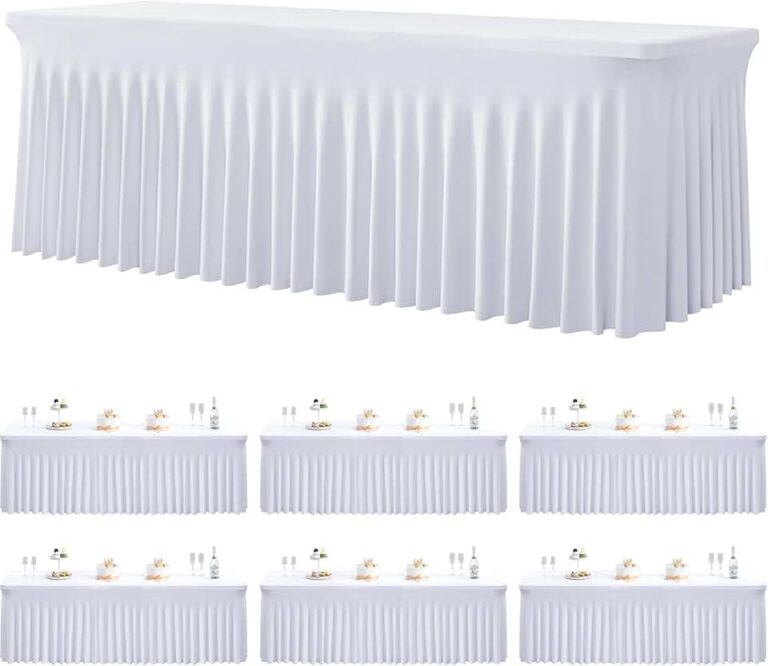 6 Pack Spandex Tablecloths