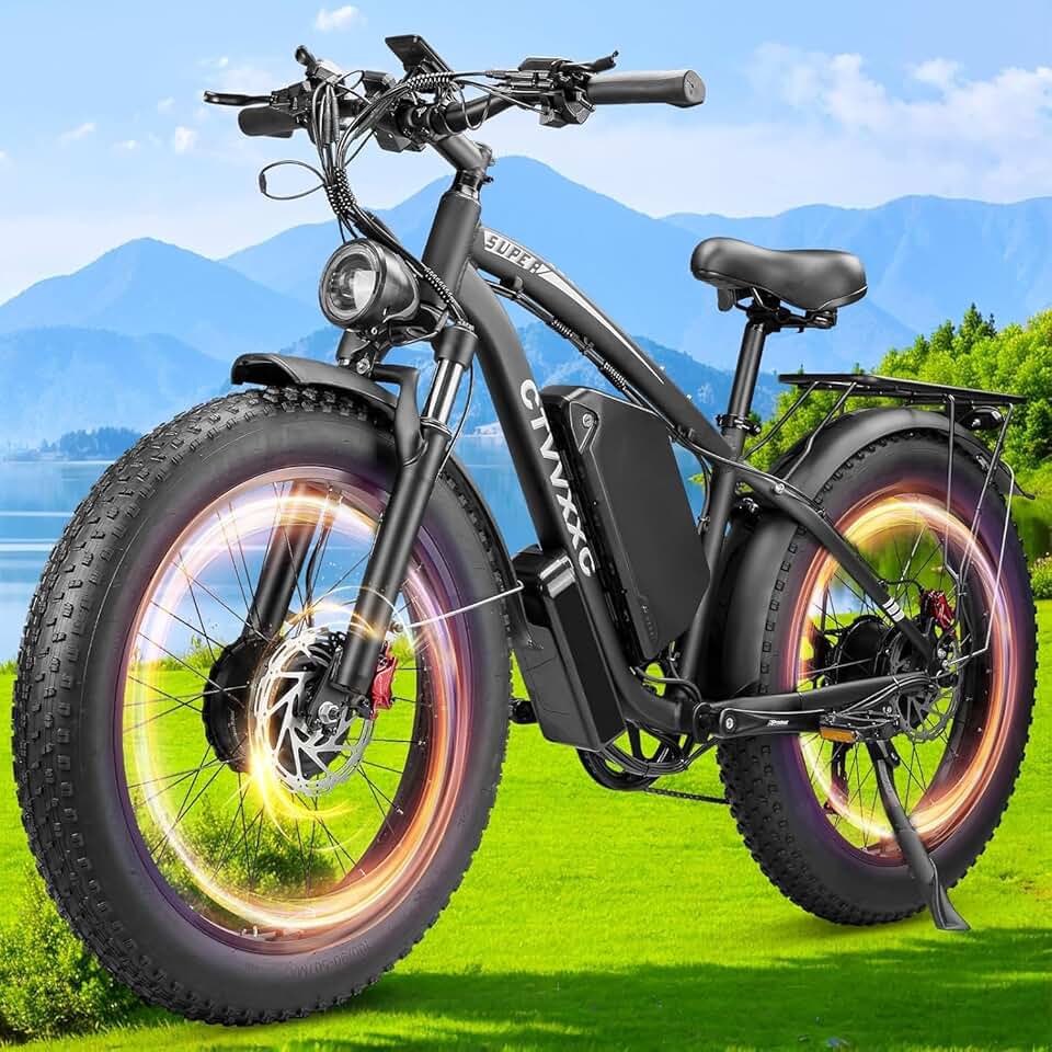 6000W Dual Motor Ebike
