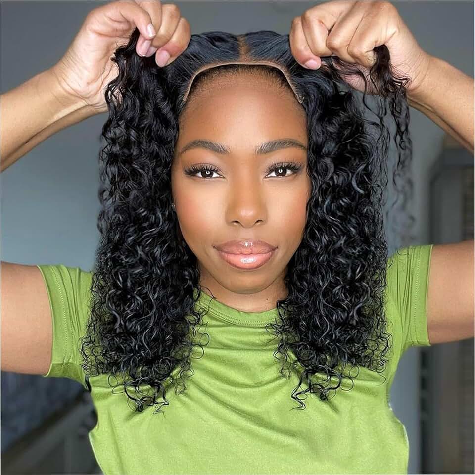 Ailwelia Curly Bob Wig