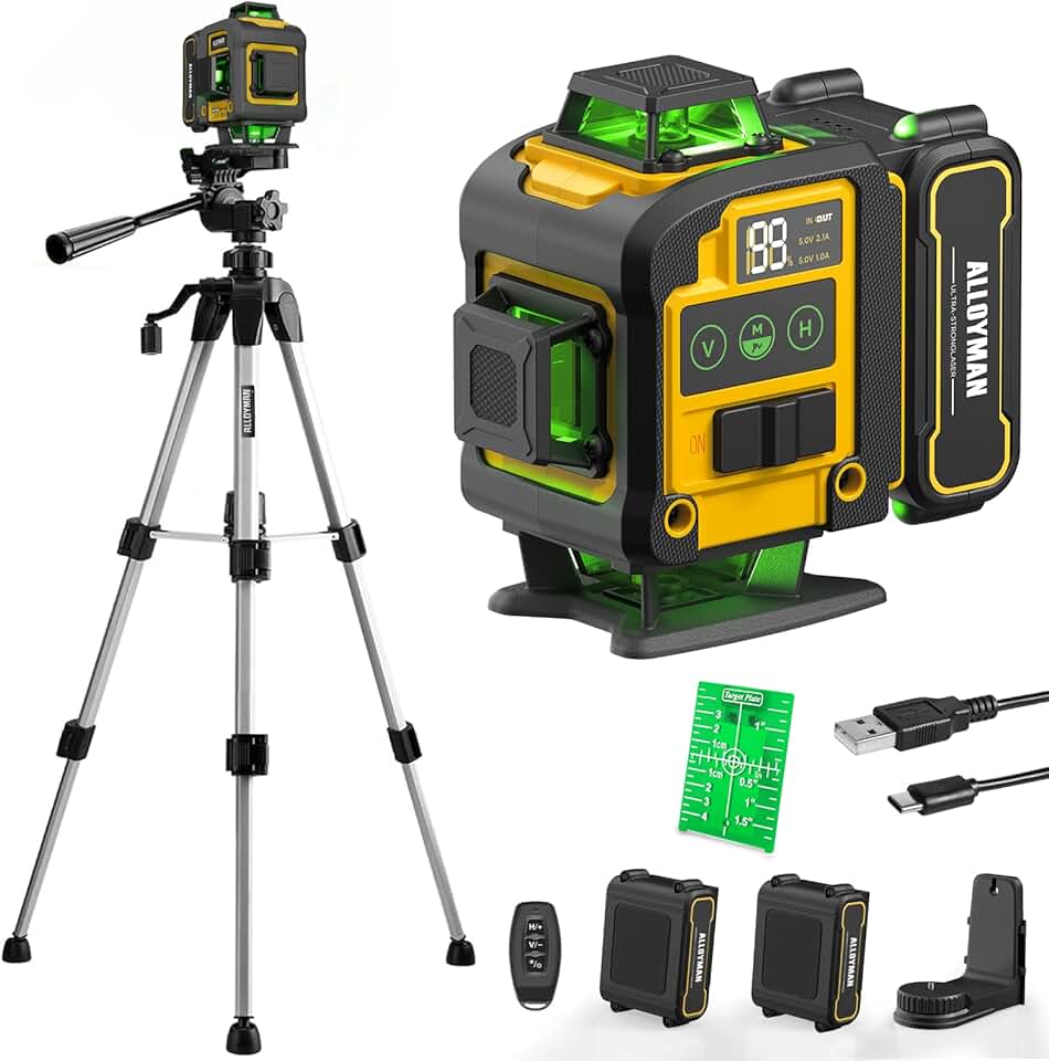 Alloyman 4x360 Laser Level