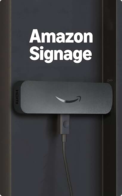 Amazon Signage Stick