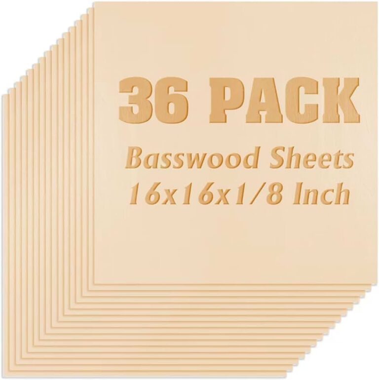 Basswood Sheets 1/8 Inch