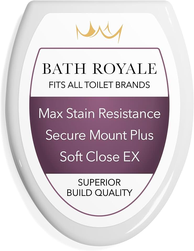 Bath Royale Slow Close Toilet Seat