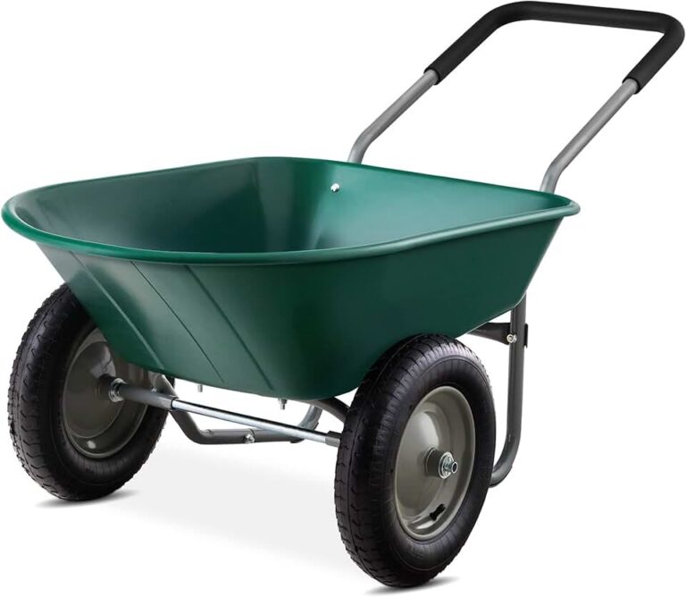 Best Choice Dual-Wheel Wheelbarrow