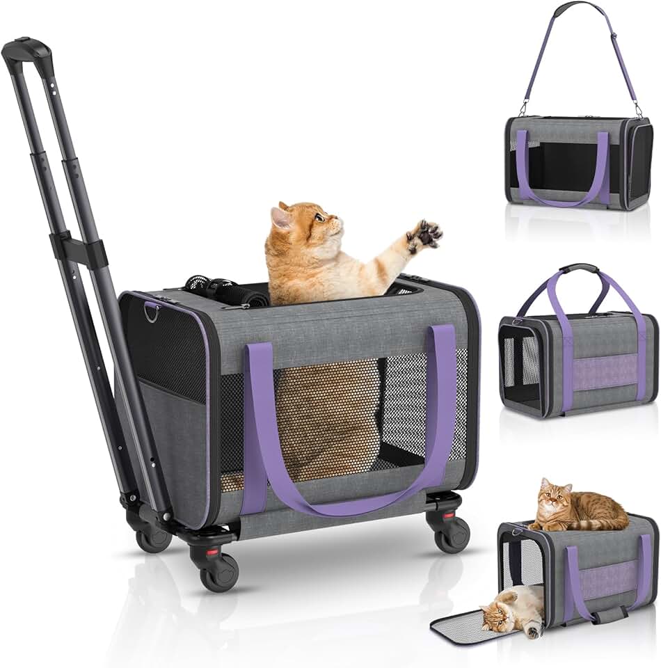 Betopet Rolling Cat Carrier