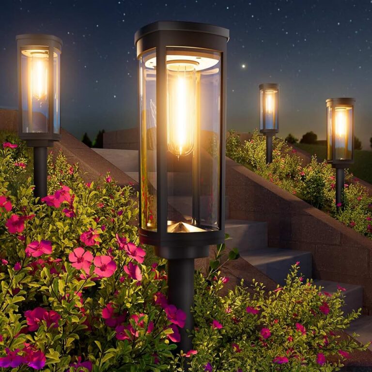 BITPOTT Solar Pathway Lights