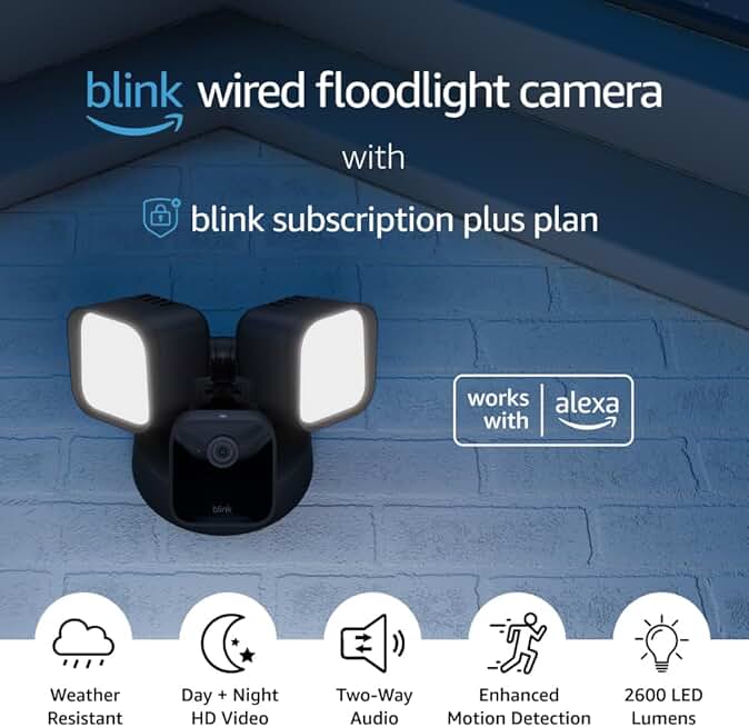Blink Wired Floodlight Camera