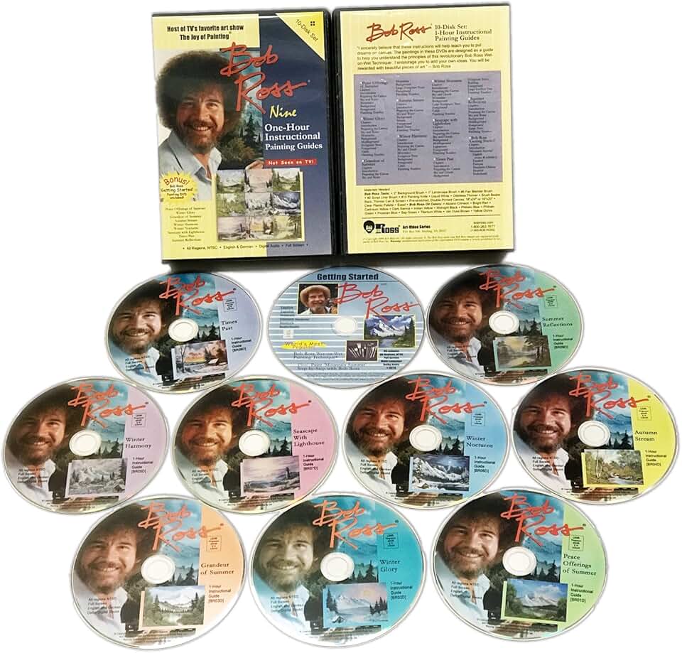 Bob Ross DVD Set