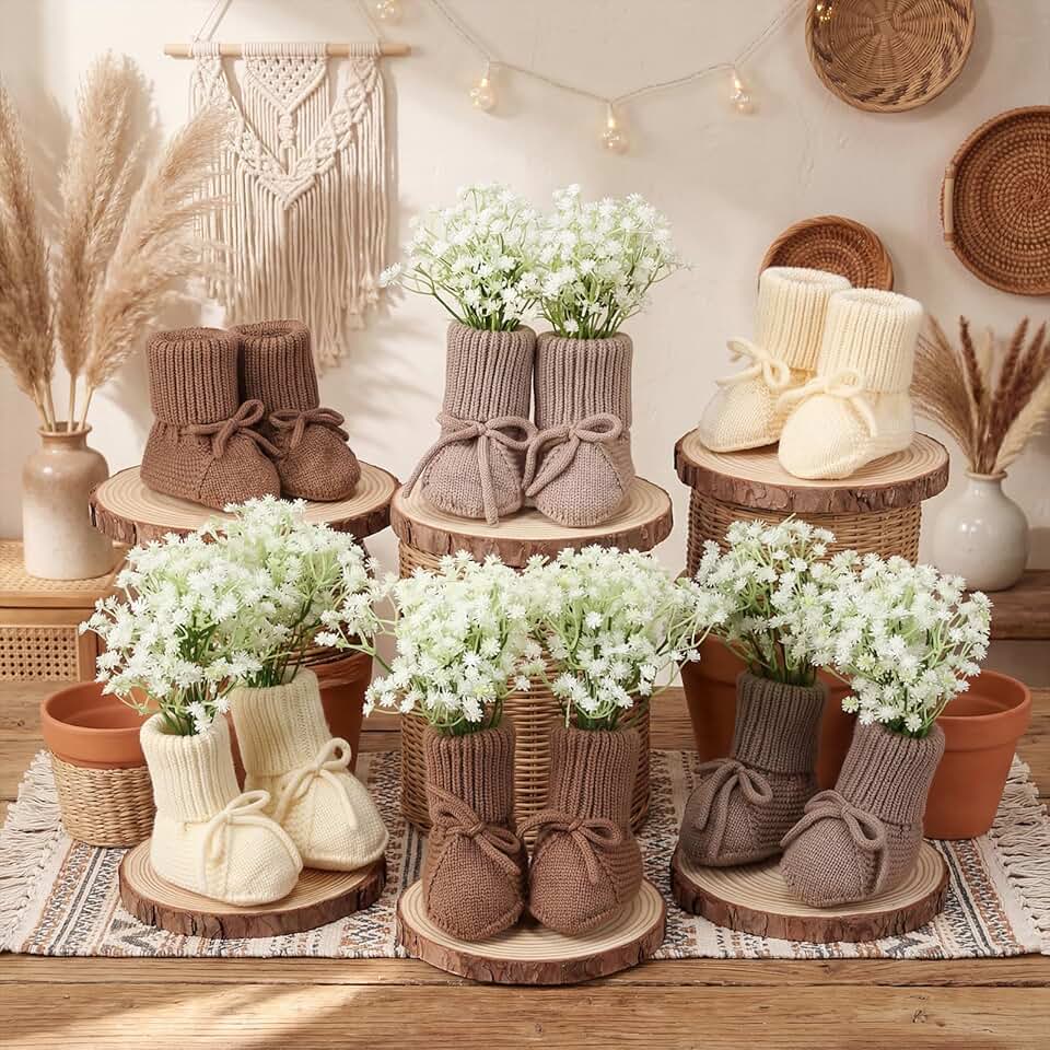 Boho Baby Shower Centerpieces