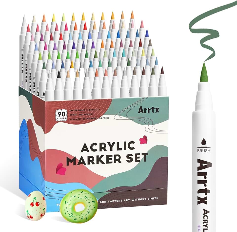 Arrtx 90 Colors Paint Markers