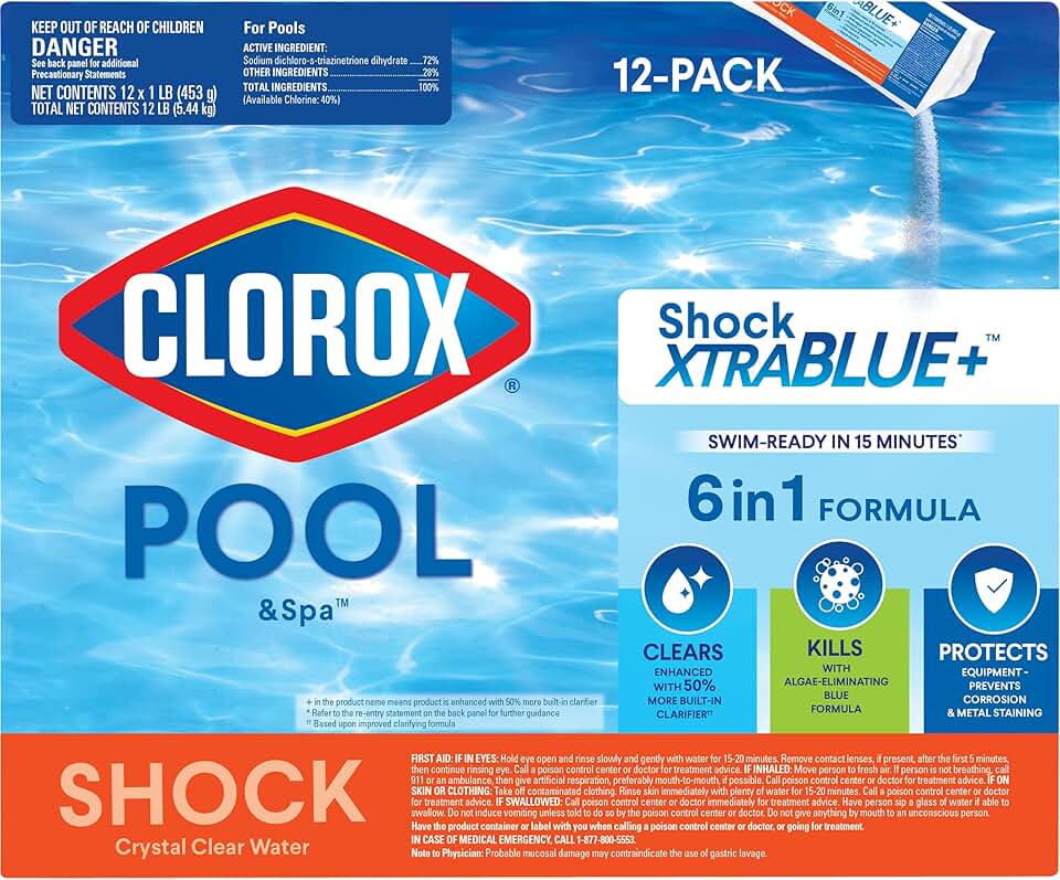 Clorox XTRABLUE Shock