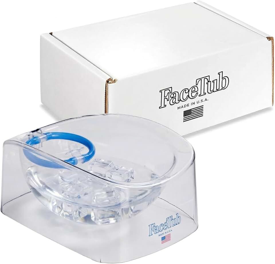 Cold Ice Bath Face Bowl