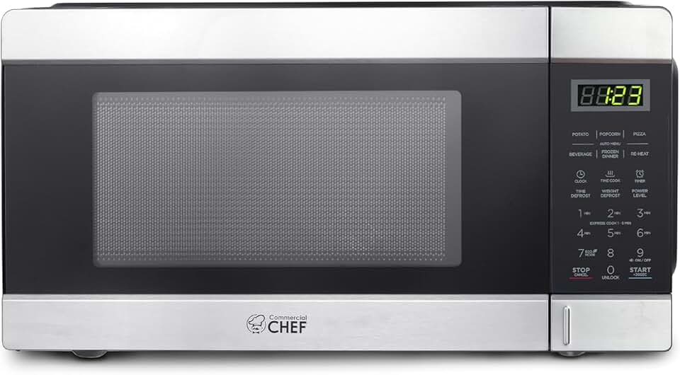 COMMERCIAL CHEF 1.1 Microwave
