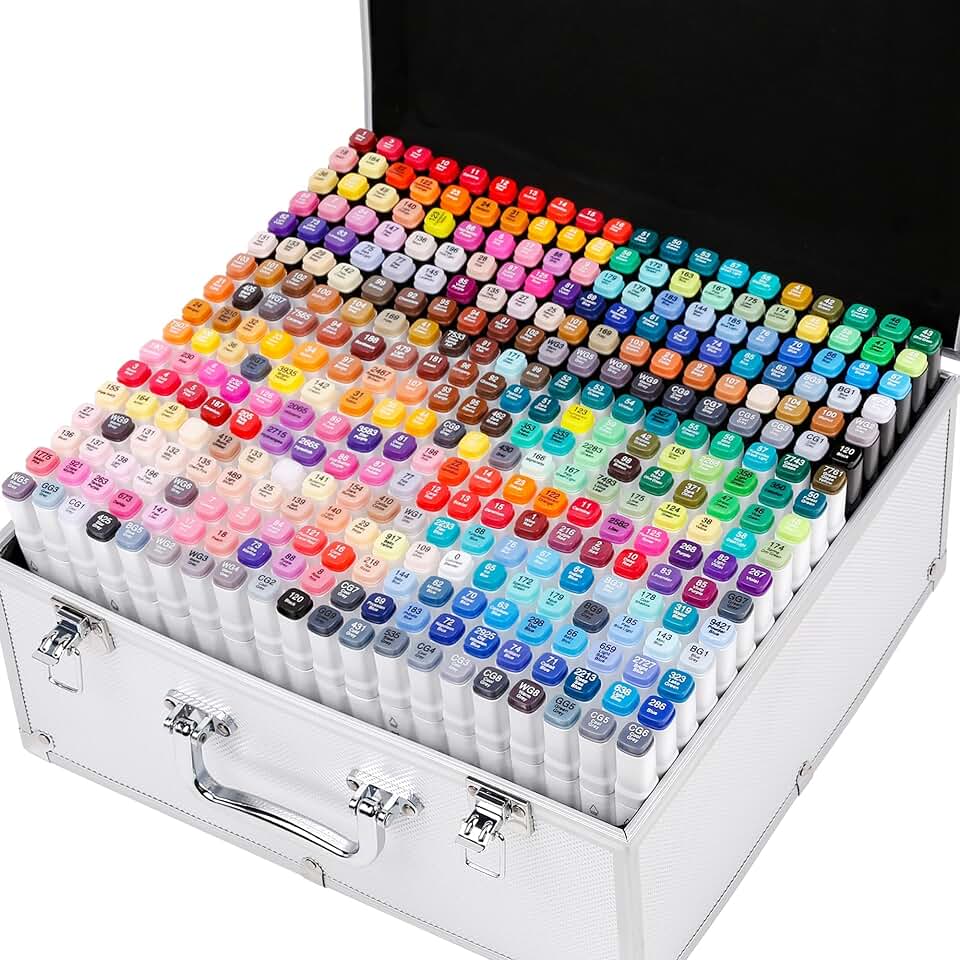 340 Colors Alcohol Markers