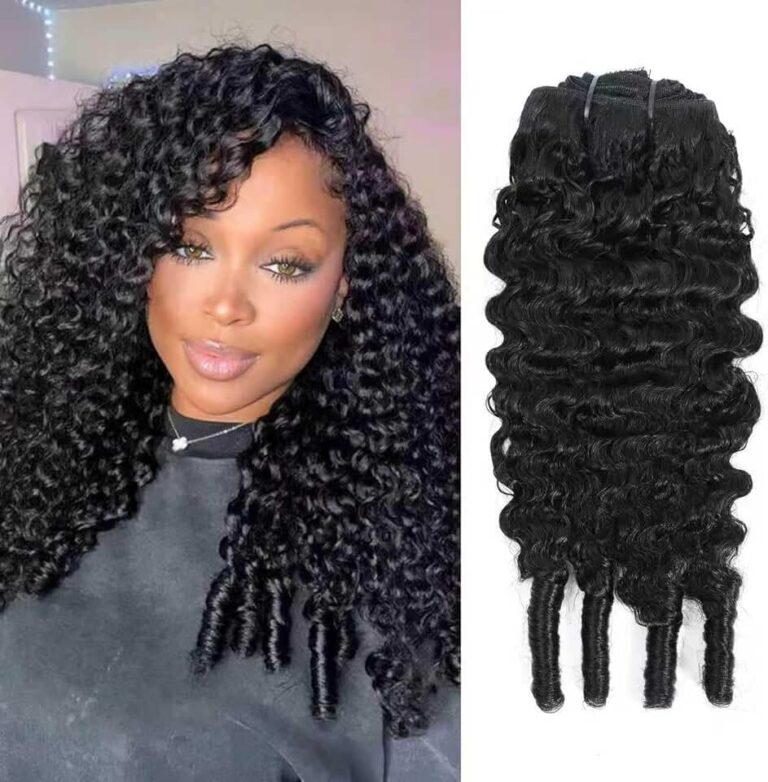 Burmese Curly Clip Ins