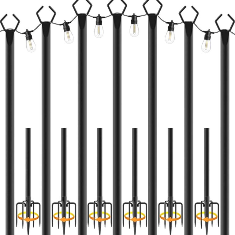NUERPO String Light Poles