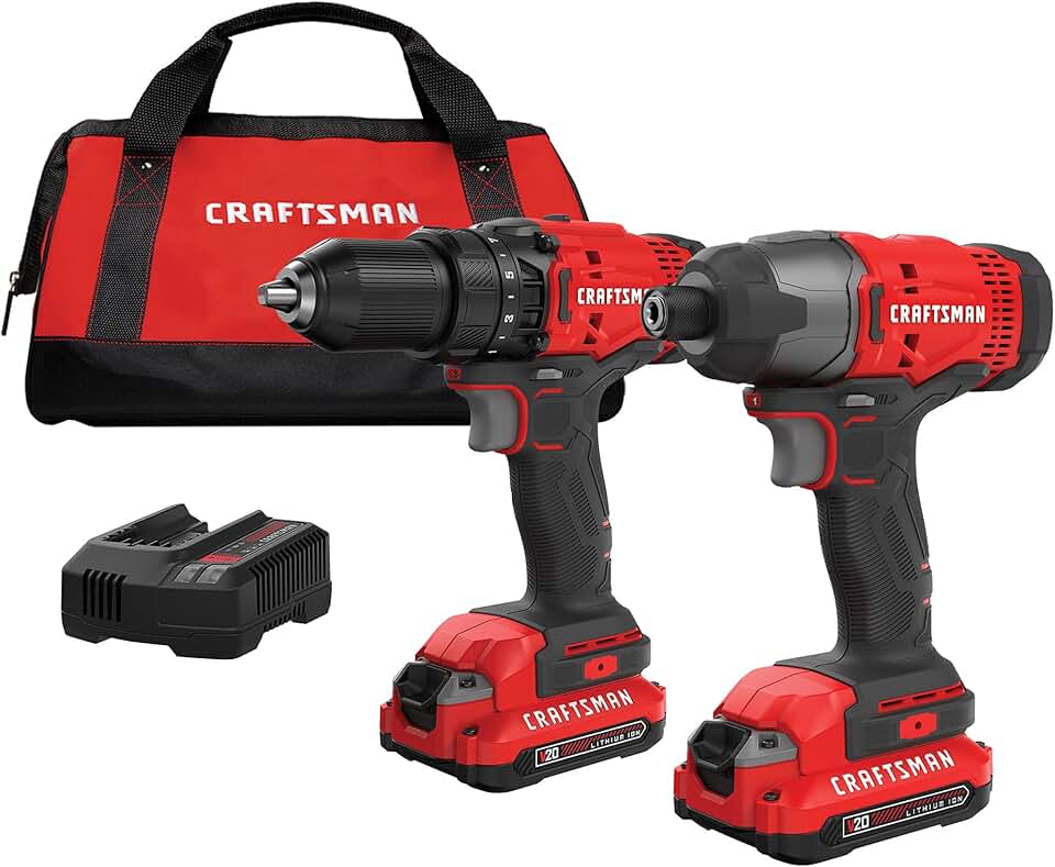 CRAFTSMAN V20 Drill Driver Set