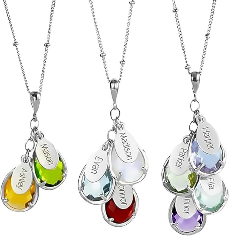 Custom Birthstone Necklace