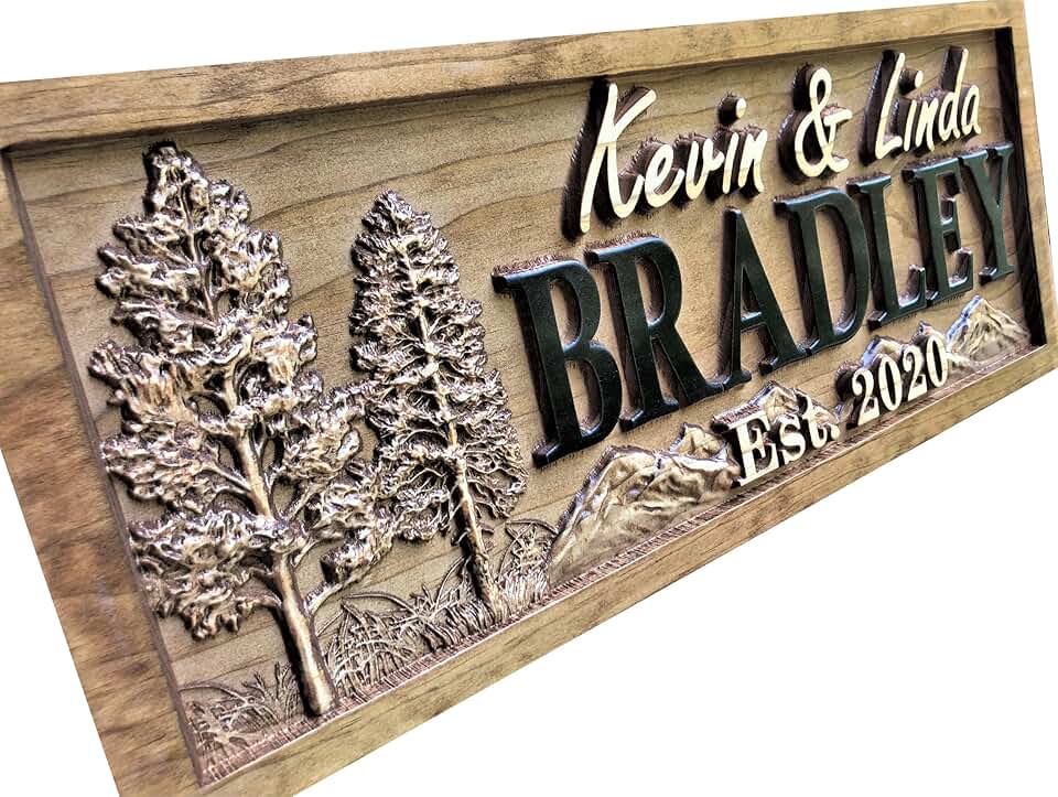 Custom Cabin Sign