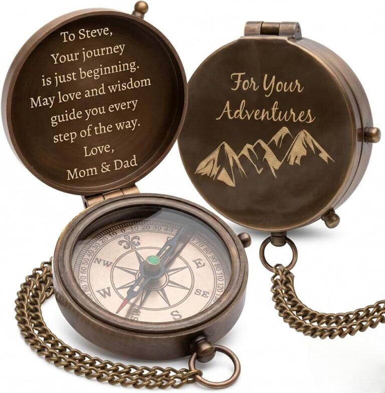 Custom Engraved Compass Gift