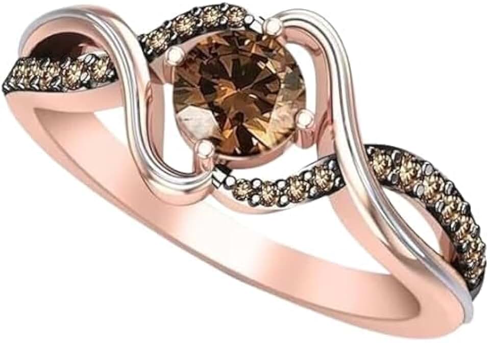 Deepika Jewels Brown Diamond Ring
