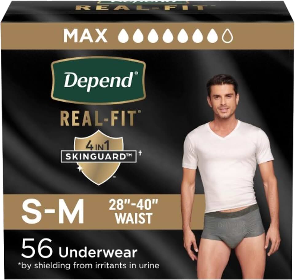 Depend Real Fit Adult Diapers