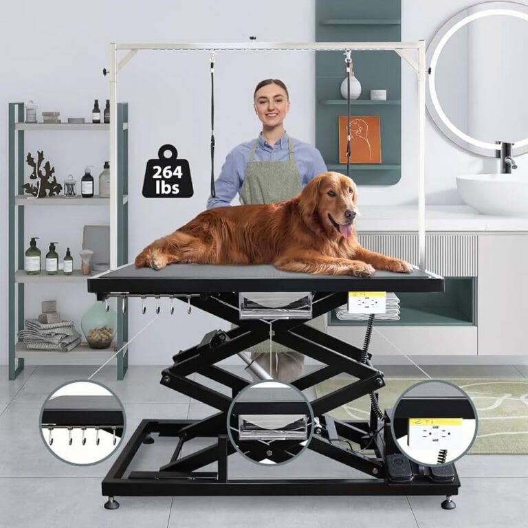 Electric Dog Grooming Table