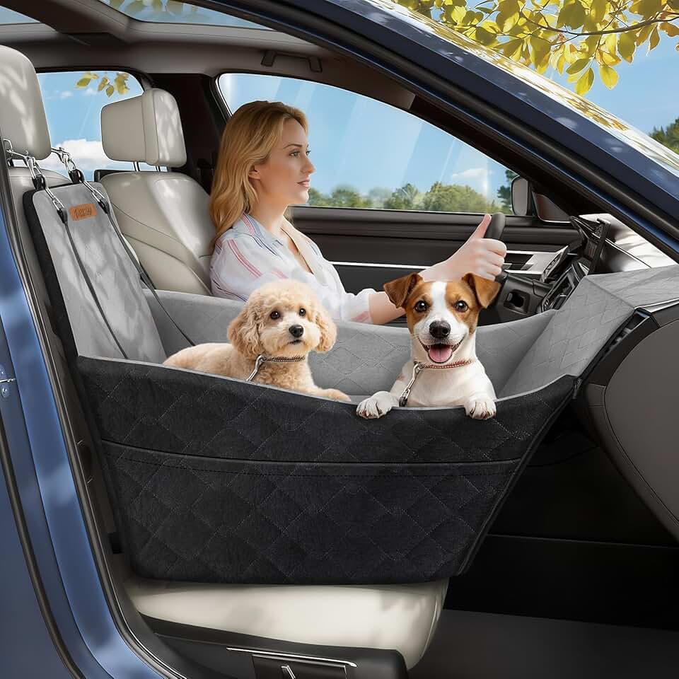 Elevated Dog Car Seat