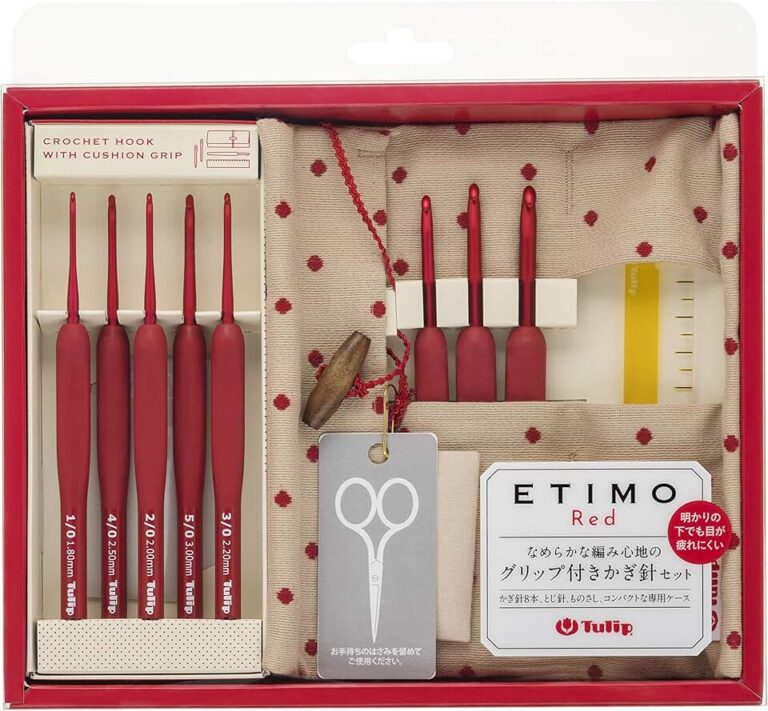 ETIMO Red Crochet Set