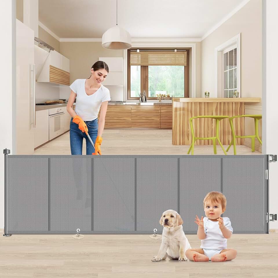 EZIGO Ret retractable Baby Gate