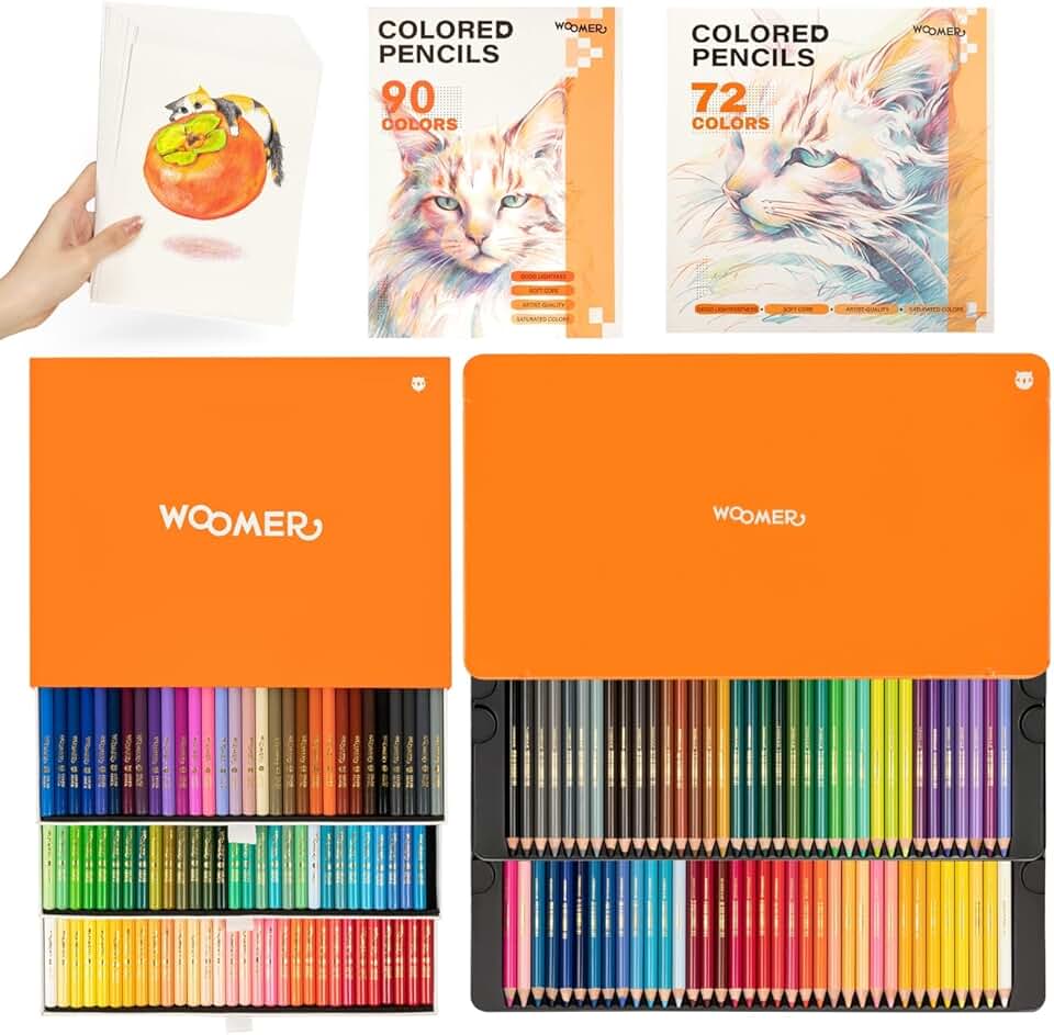 Woomer Premium Colored Pencils