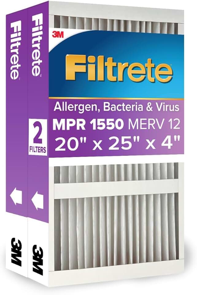 Filtrete 20x25x4 Air Filter