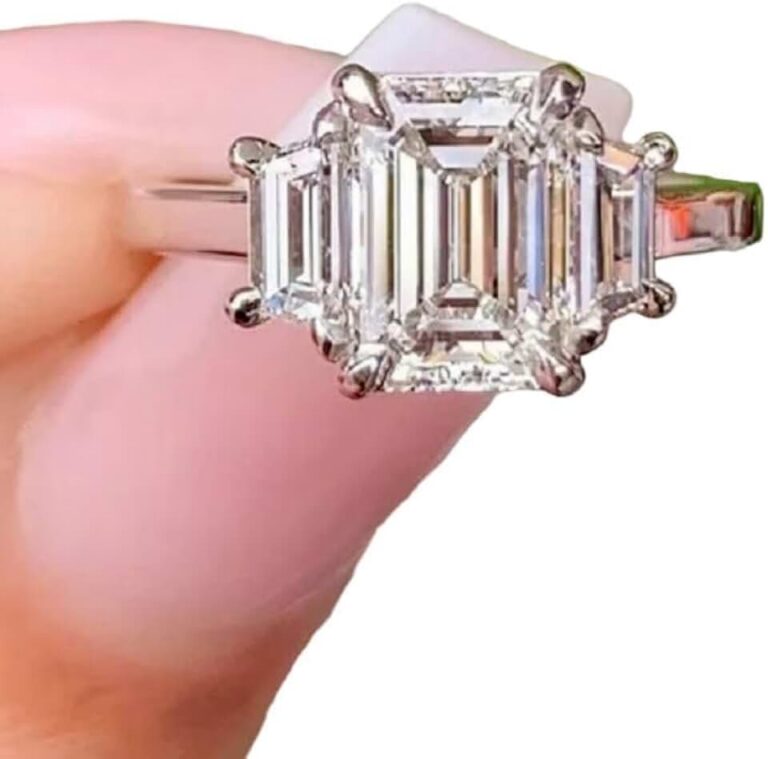 Finecreation Emerald Ring