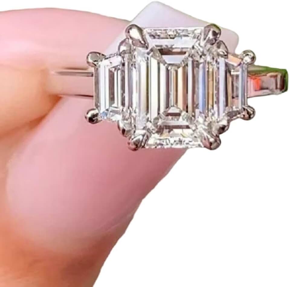 Finecreation Emerald Ring