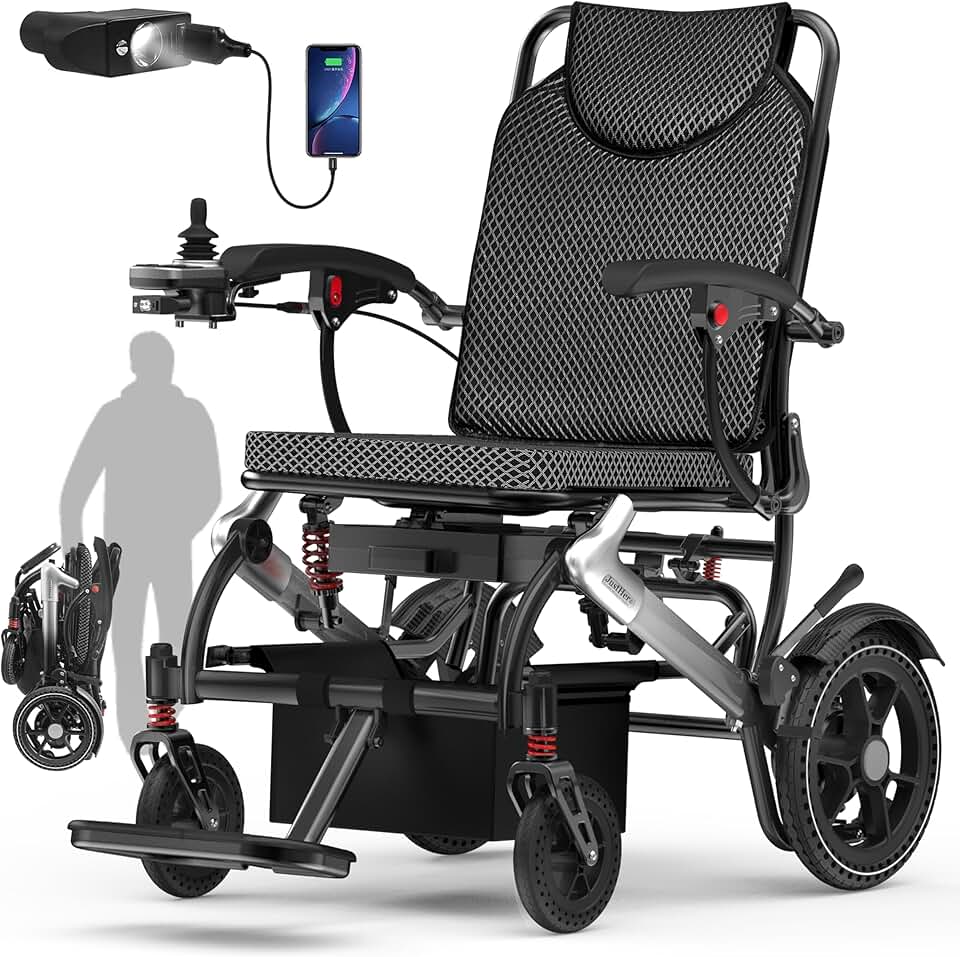 Foldable Electric Wheelchair