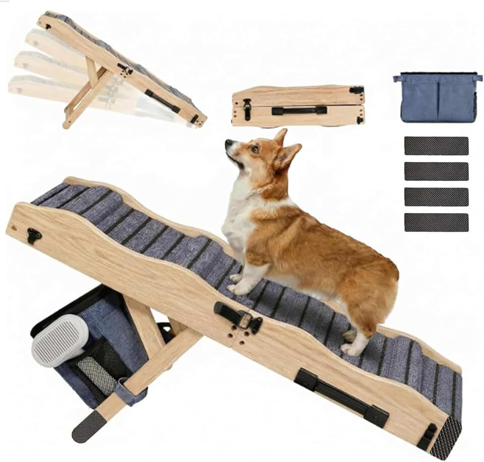 Folding Wood Pet Ramp