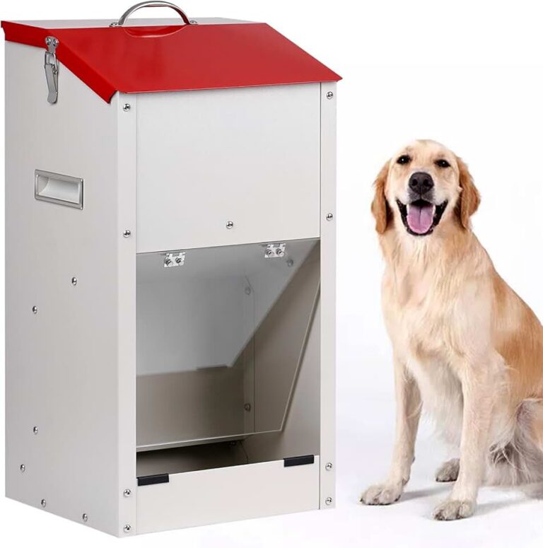 Galvanized Automatic Dog Feeder