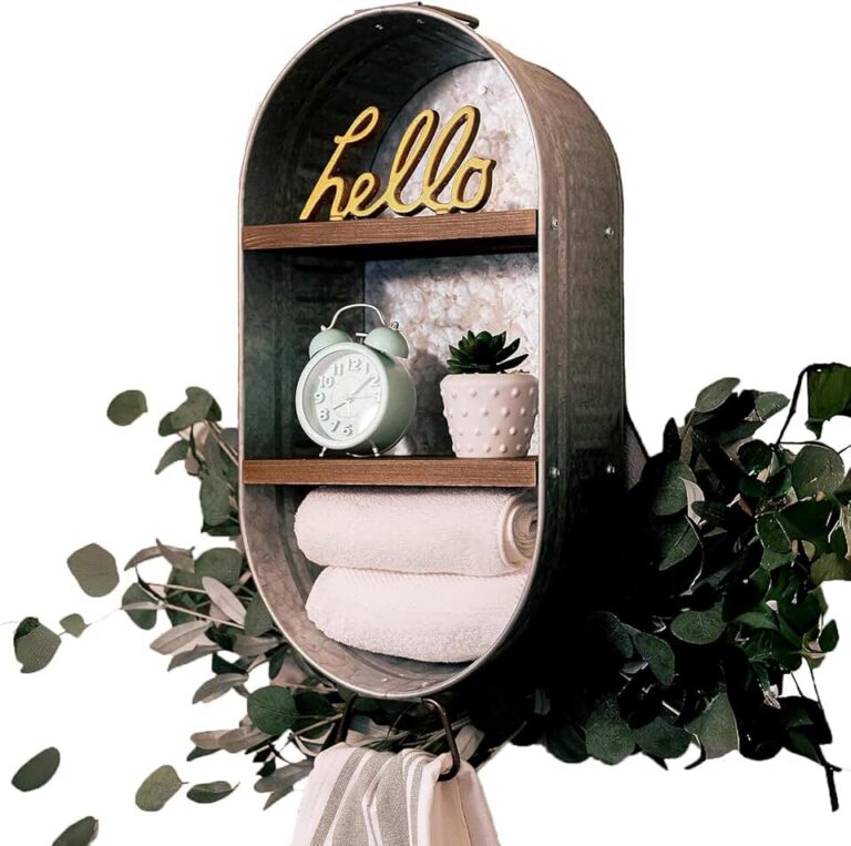 Galvanized Wash Tub Shelf