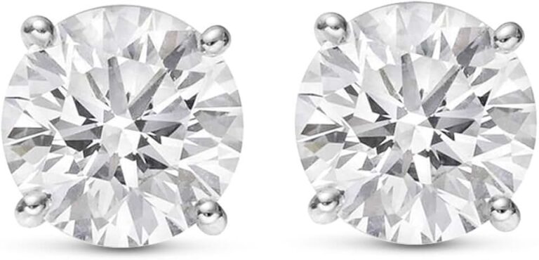 GIA Diamond Stud Earrings