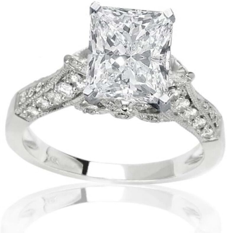 GIA Princess Engagement Ring