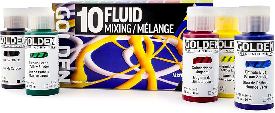GOLDEN Fluid Mixing Set