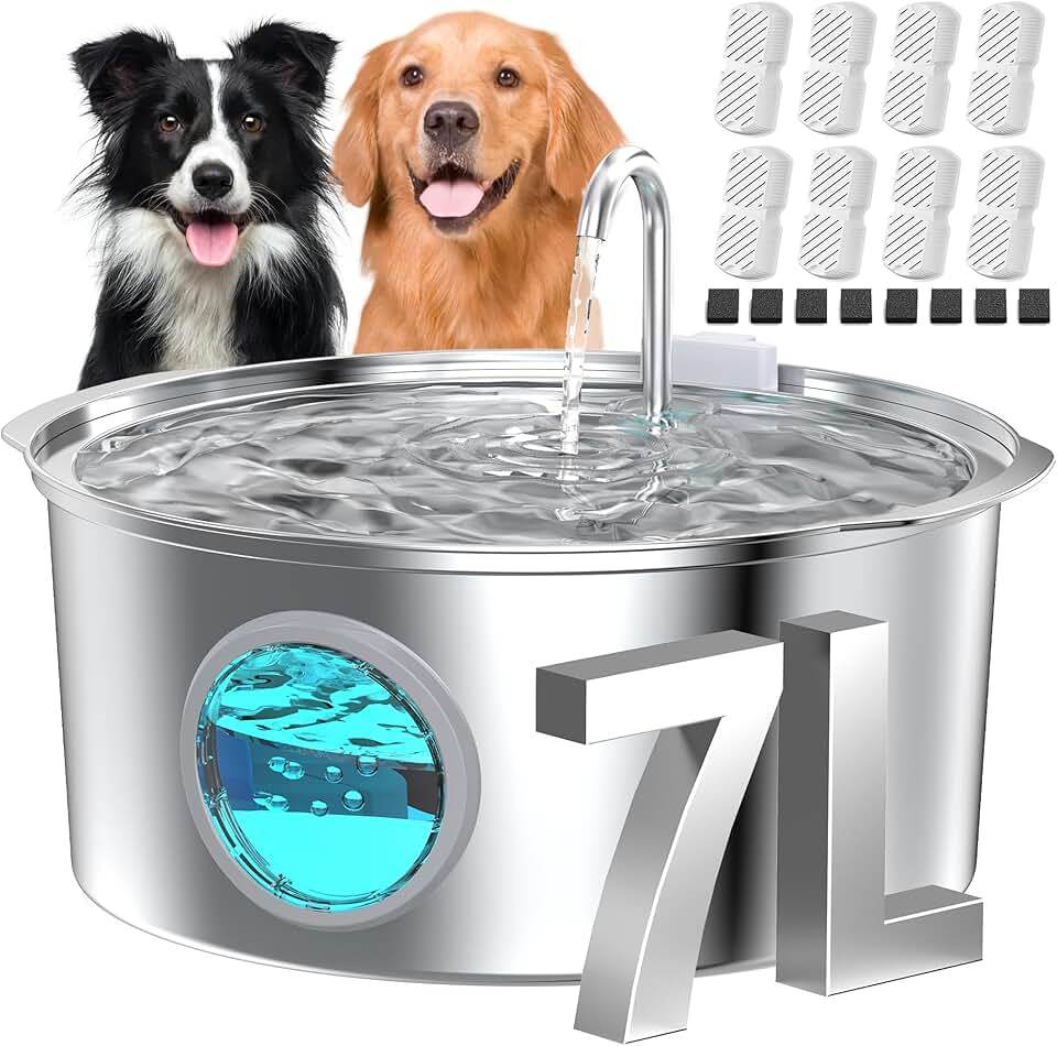 GROOKPET Dog Water Fountain